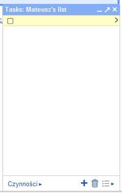 Lista zadań w Gmailu 2