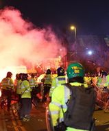 UEFA zareagowała na zamieszki w Anglii. "Niedopuszczalna przemoc"