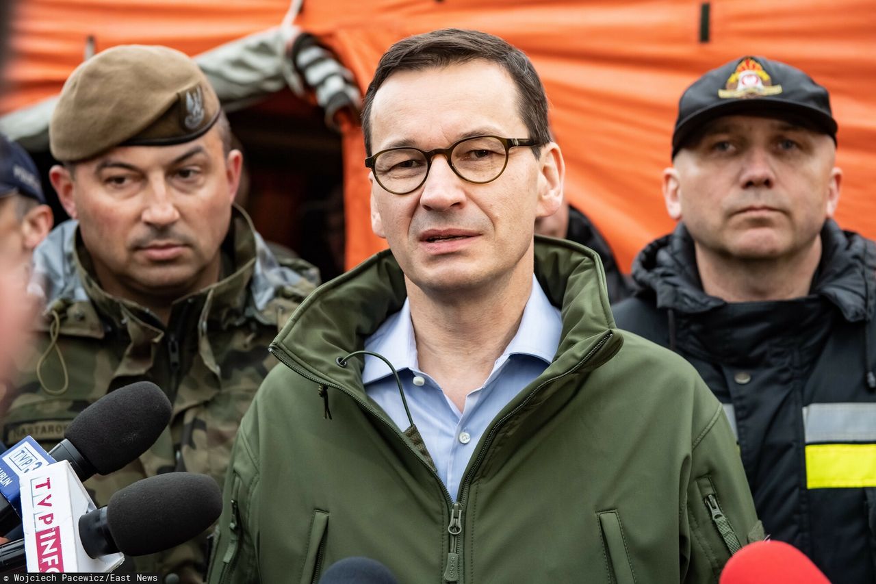 Orkan szaleje nad Polską. Jest apel premiera Morawieckiego