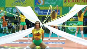 Cheerleaderki na meczu w Zawierciu (galeria)