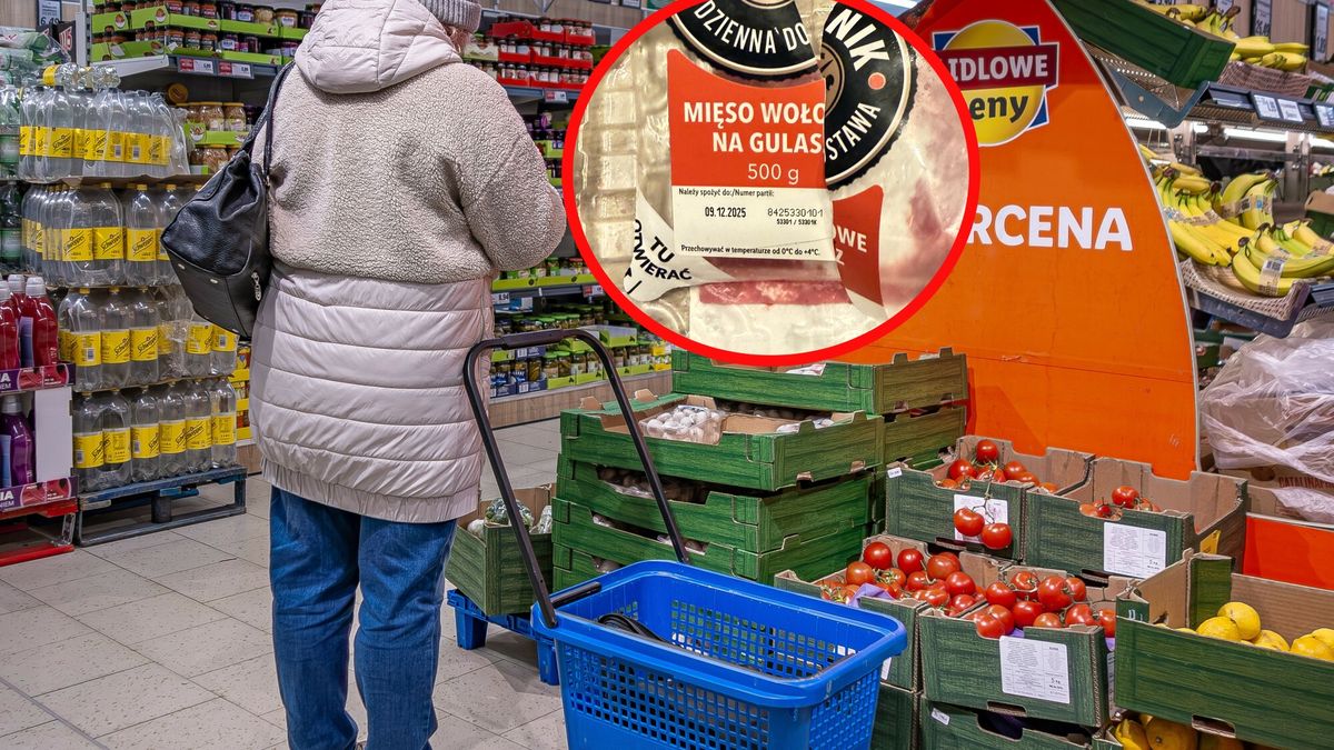 Mięso w Lidlu z mniejszą o połową wagą