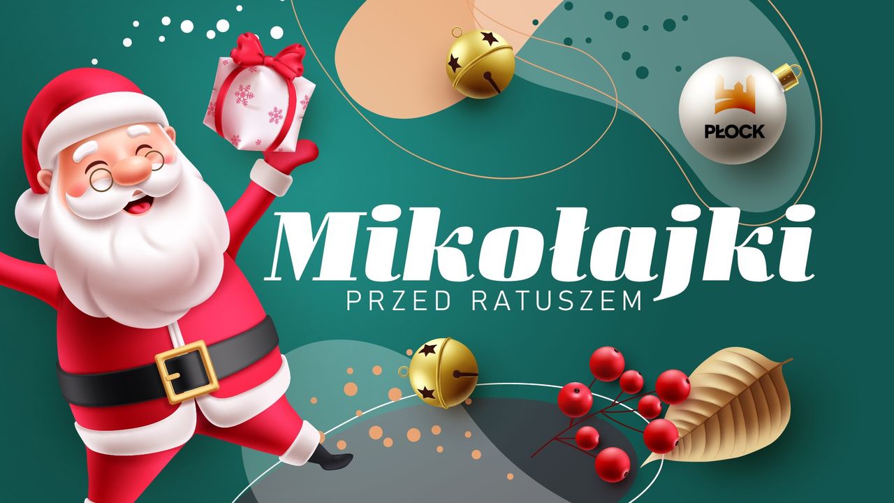 Mikołajki przed ratuszem