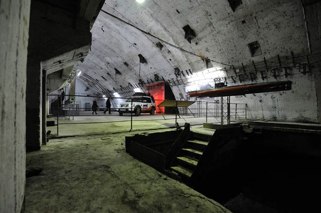 Baza okrętów podwodnych w Bałakławie (Fot. Wired.com)
