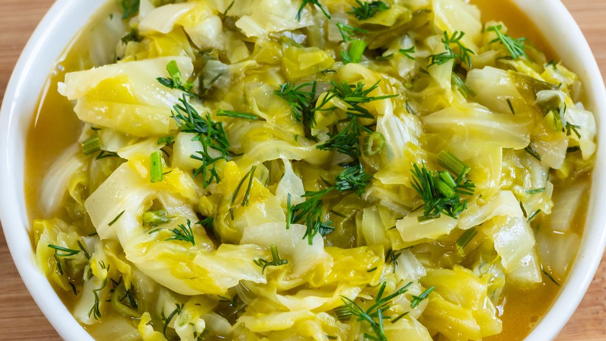 Młoda kapusta "na gwoździu"