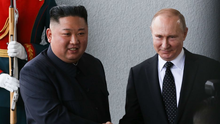 Współpraca Kim Dzong Una z Władimirem Putinem
