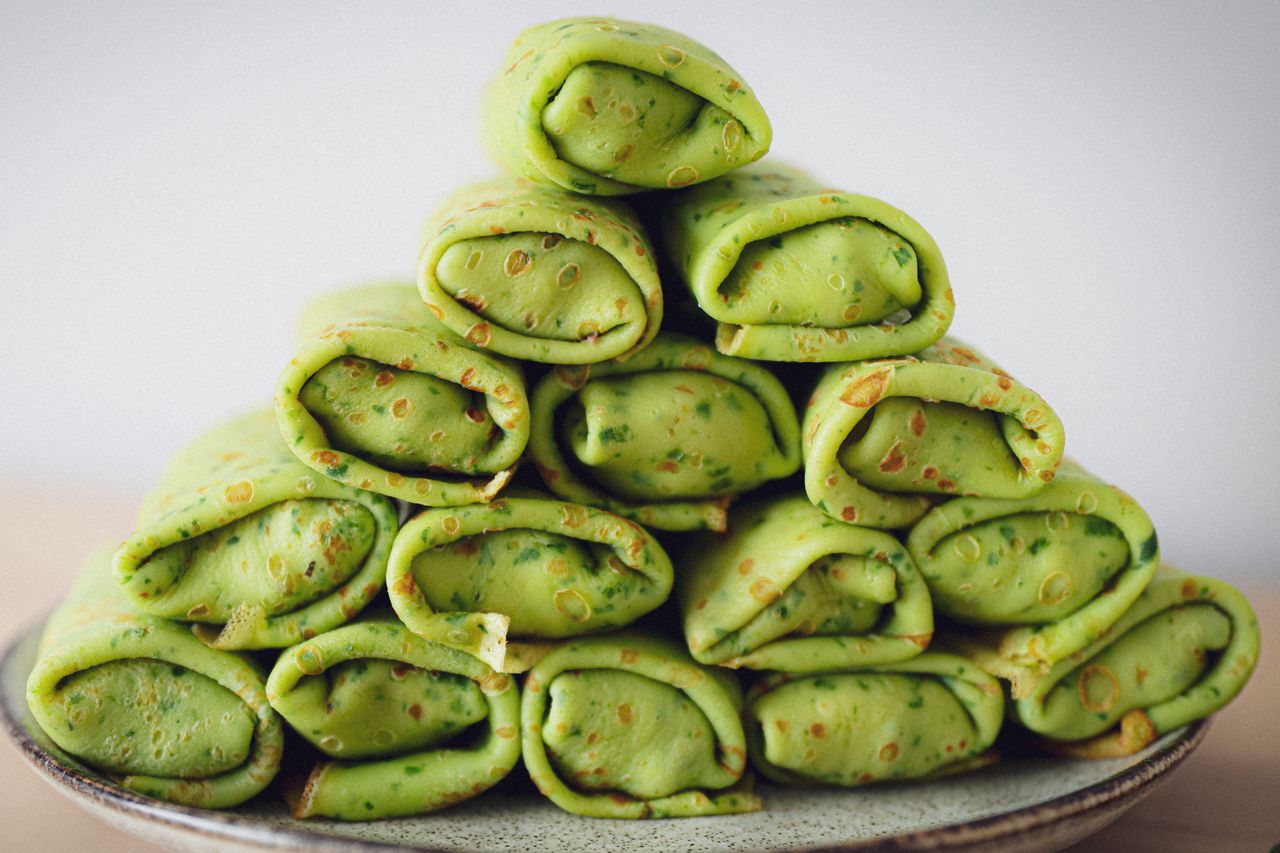 Dodaję do ciasta na naleśniki. Mają ciekawy kolor, są zdrowsze i smaczniejsze