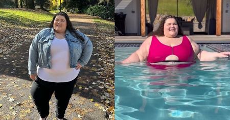 Tiktokerka nosi rozmiar XXXXXXL. Promuje ruch body positive. "Atrakcyjność nie zależy od rozmiaru"