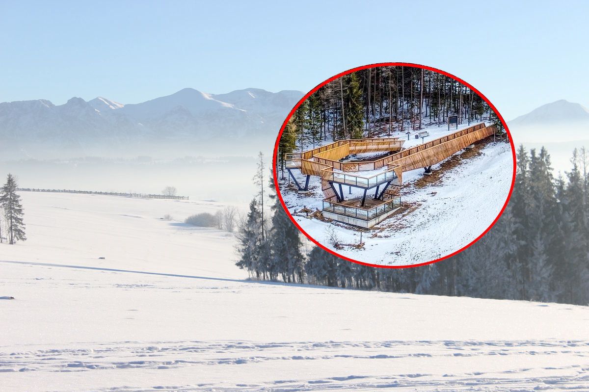 Nowa atrakcja na Podhalu. Piękny widok, mało ludzi, na dodatek za darmo