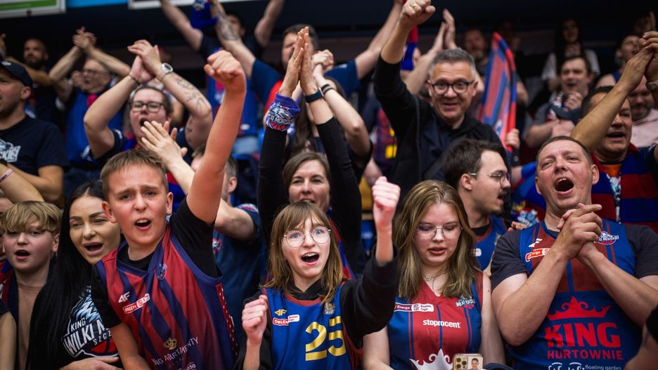 Kibice Kinga Szczecin licznie oglądają mecze Orlen Basket Ligi