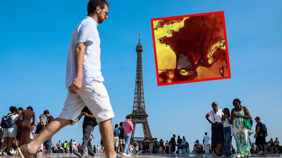Rekordowe upały we Francji