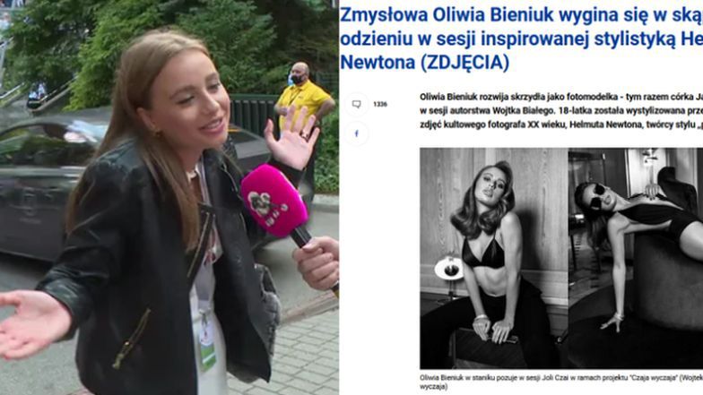 Oliwia Bieniuk o karierze w modelingu i "erotycznych" zdjęciach