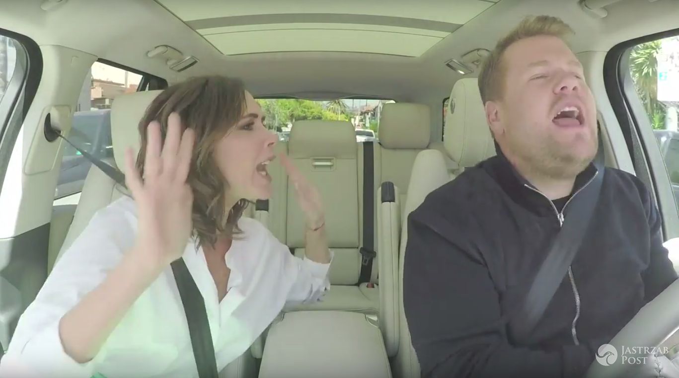 Victoria Beckham śpiewa w Carpool Karaoke