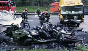 Tragedia na autostradzie - siedem osób zginęło