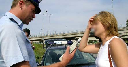 Policjantce się nie upiecze