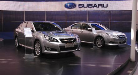 Subaru ściga Volvo