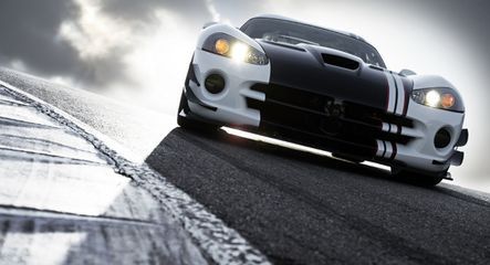 Dodge Viper ACR-X - Nielegalny na drodze