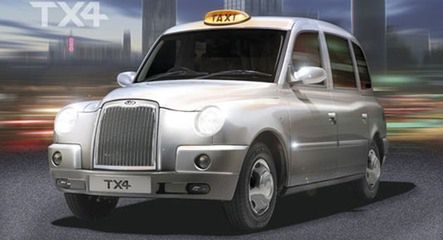 Londyńskie taksówki nad Wisłą