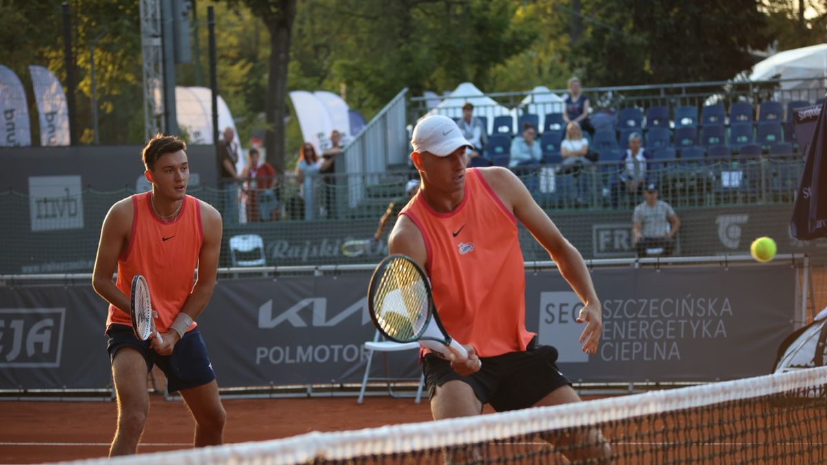Materiały prasowe / Materiały prasowe Invest in Szczecin Open / Szymon Kielan i Filip Pieczonka w turnieju Invest in Szczecin Open