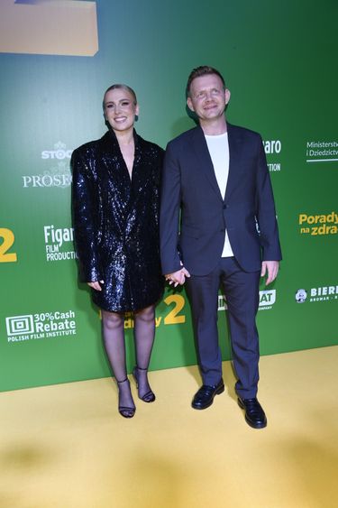 Rafał Zawierucha z żoną - Porady na zdrady 2, fot AKPA