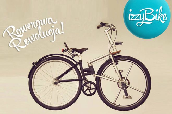 Izzybike: Polak wymyślił rower bez łańcucha