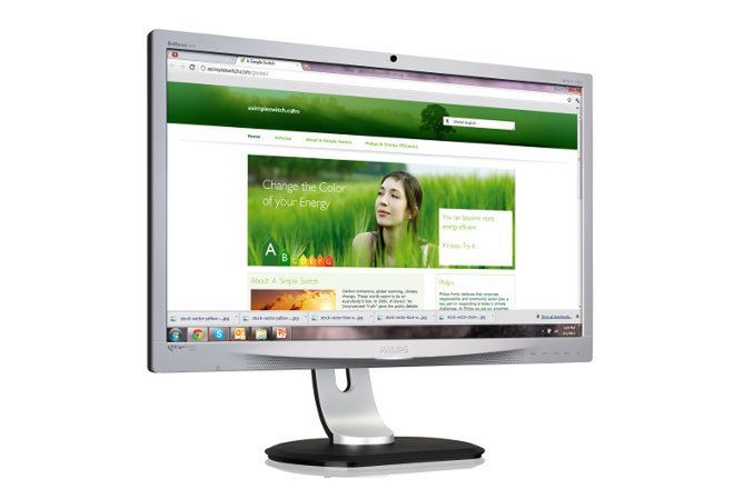 Nowy monitor Philips z czujnikiem ErgoSensor i matrycą AMVA