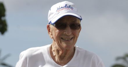 Oto najstarsza uczestniczka maratonu na świecie!