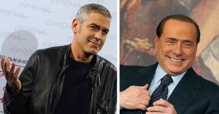 George Clooney świadkiem w sprawie Berlusconiego