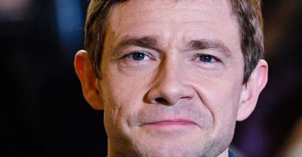Martin Freeman z Kapitanem Ameryką