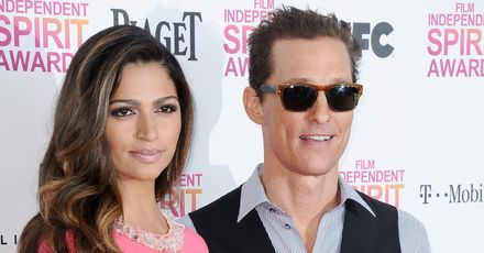 Matthew McConaughey wychwala żonę