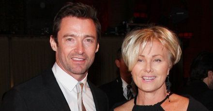 Hugh Jackman polega na żonie