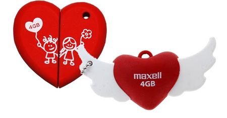 Pendrive'y Maxell Love na Walentynki