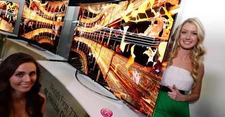 CES 2014: Telewizor LG z wykrzywianym ekranem