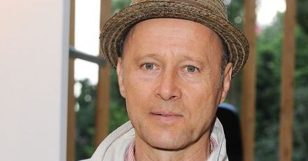 Krzysztof Pieczyński u boku Donalda Sutherlanda