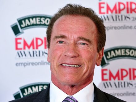 Arnold Schwarzenegger lubi leżakować