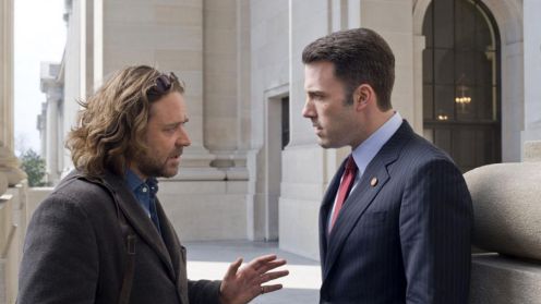 Zarośnięty Russell Crowe w zwiastunie Stanu Gry 1