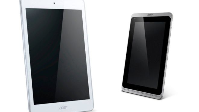 Acer Iconia A1-830 (z lewej) i Acer Iconia B1 (z prawej)