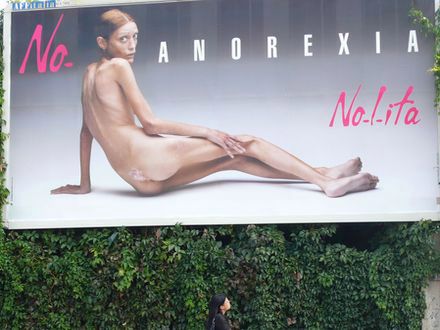 Zmarła anorektyczna modelka Isabelle Caro