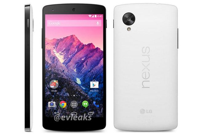 Tak wygląda biały Nexus 5