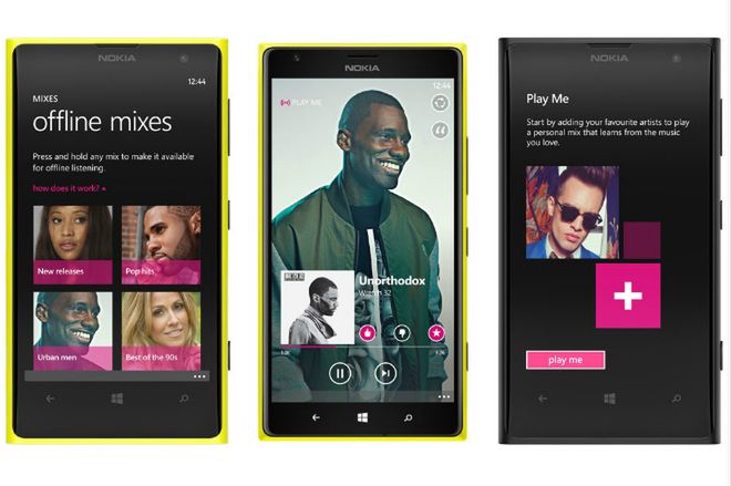 Bezpłatna muzyka od Nokii: MixRadio z Play Me