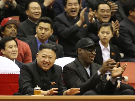 Dennis Rodman "przyjacielem na całe życia" Kim Dzong Una