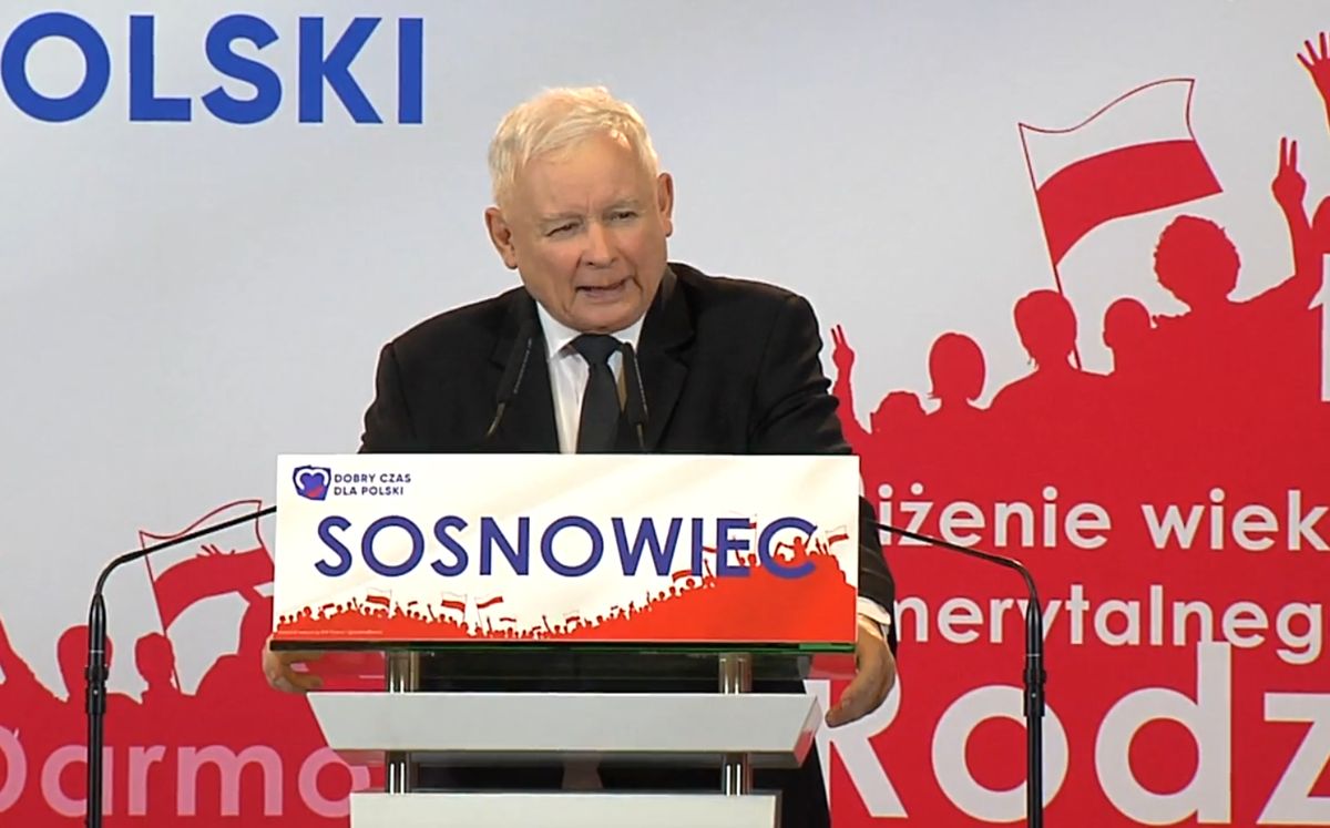 Wybory parlamentarne 2019. Jarosław Kaczyński atakuje elity III RP