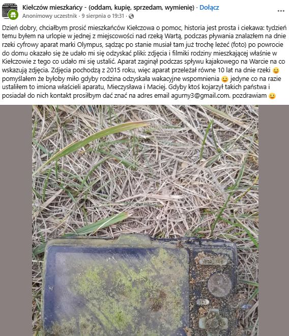 Niezwykłe odkrycie na dnie Warty.