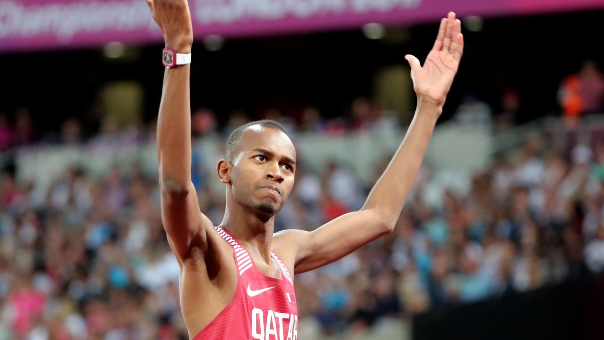 Zdjęcie okładkowe artykułu: PAP/EPA / DIEGO AZUBEL  / Mistrz świata z Londynu Mutaz Essa Barshim