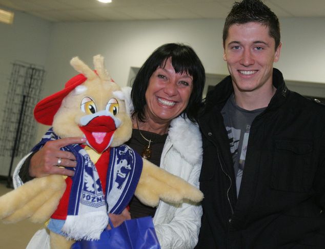 Robert z mamą, rok 2008 / fot. Anna Nowak / Newspix