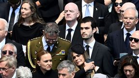 Pojawił się na pogrzebie papieża. "Myślimy o czymś, co go upamiętni"