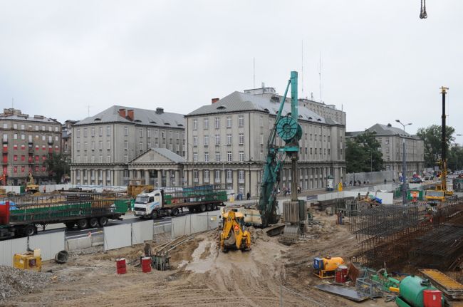 Budowa metra. Będzie nowy objazd tunelu Wisłostrady