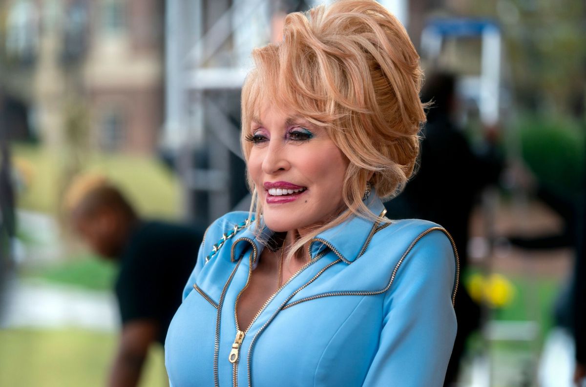 Dolly Parton na planie jednego z filmów (East News)