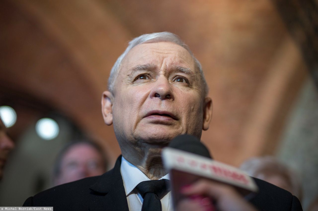 Jarosław Kaczyński podczas kongresu Polska Wielki Projekt