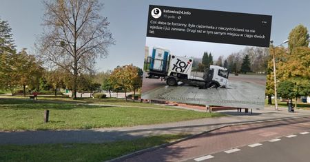 Absurd w Katowicach. Kolejna fontanna zniszczona