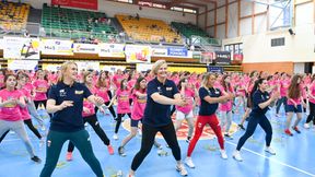 Pięćset uczennic na niezwykłej lekcji WF u Otylii Jędrzejczak